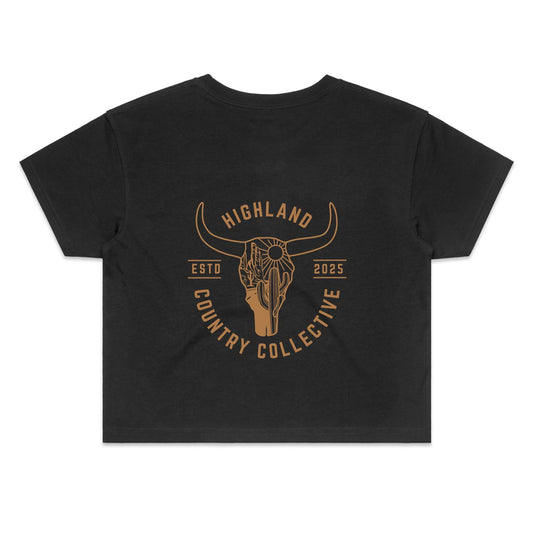 LADIES | Sunset Skull Crop