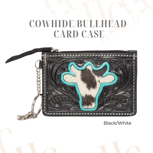 Cowhide/Bullhead Card Case