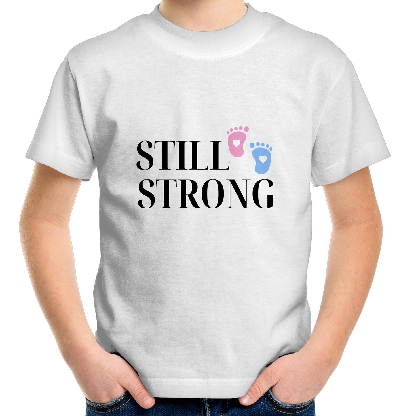 KIDS | STILL STRONG Tee | Blue