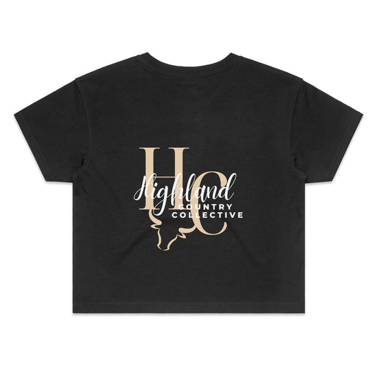 LADIES | Signature Crop | Black