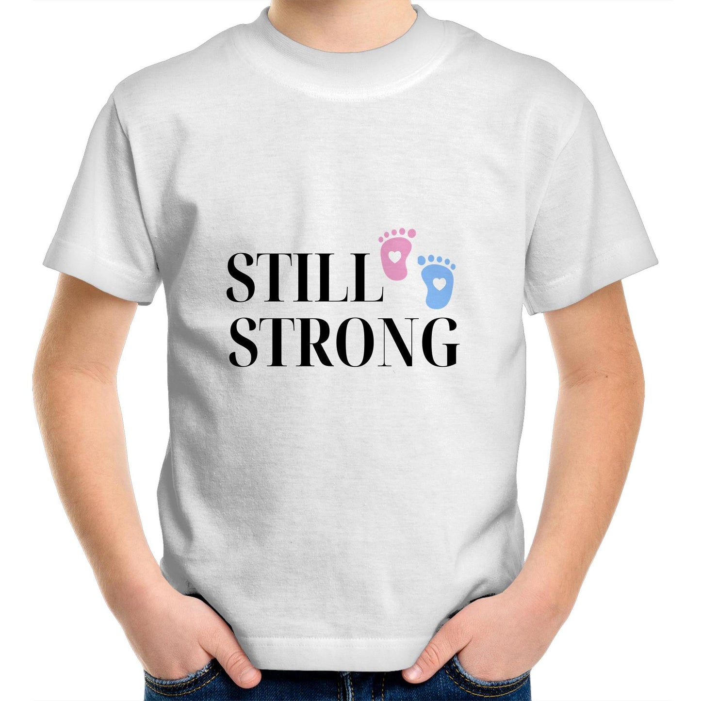 KIDS | STILL STRONG Tee | Pink