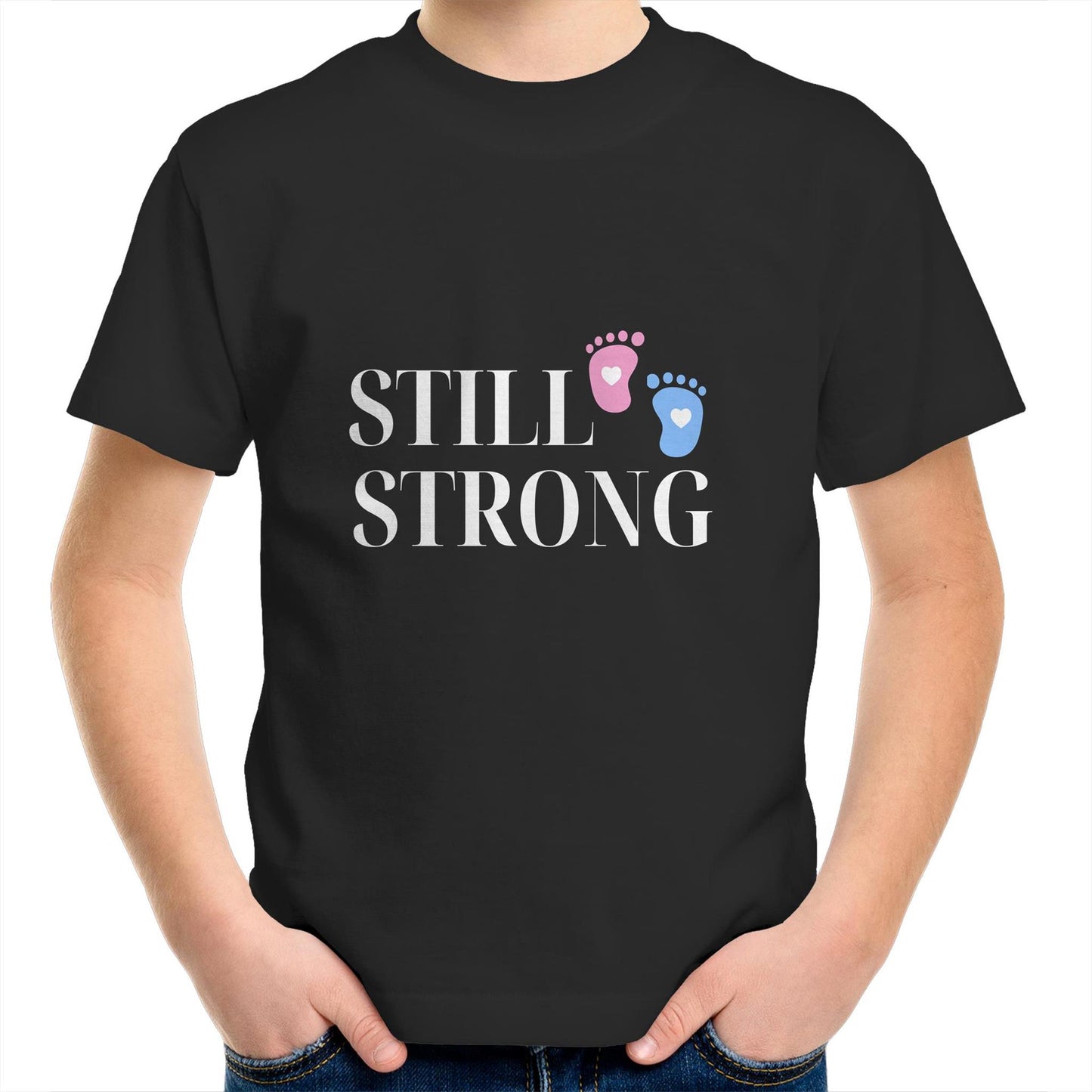 KIDS | STILL STRONG Tee | Pink