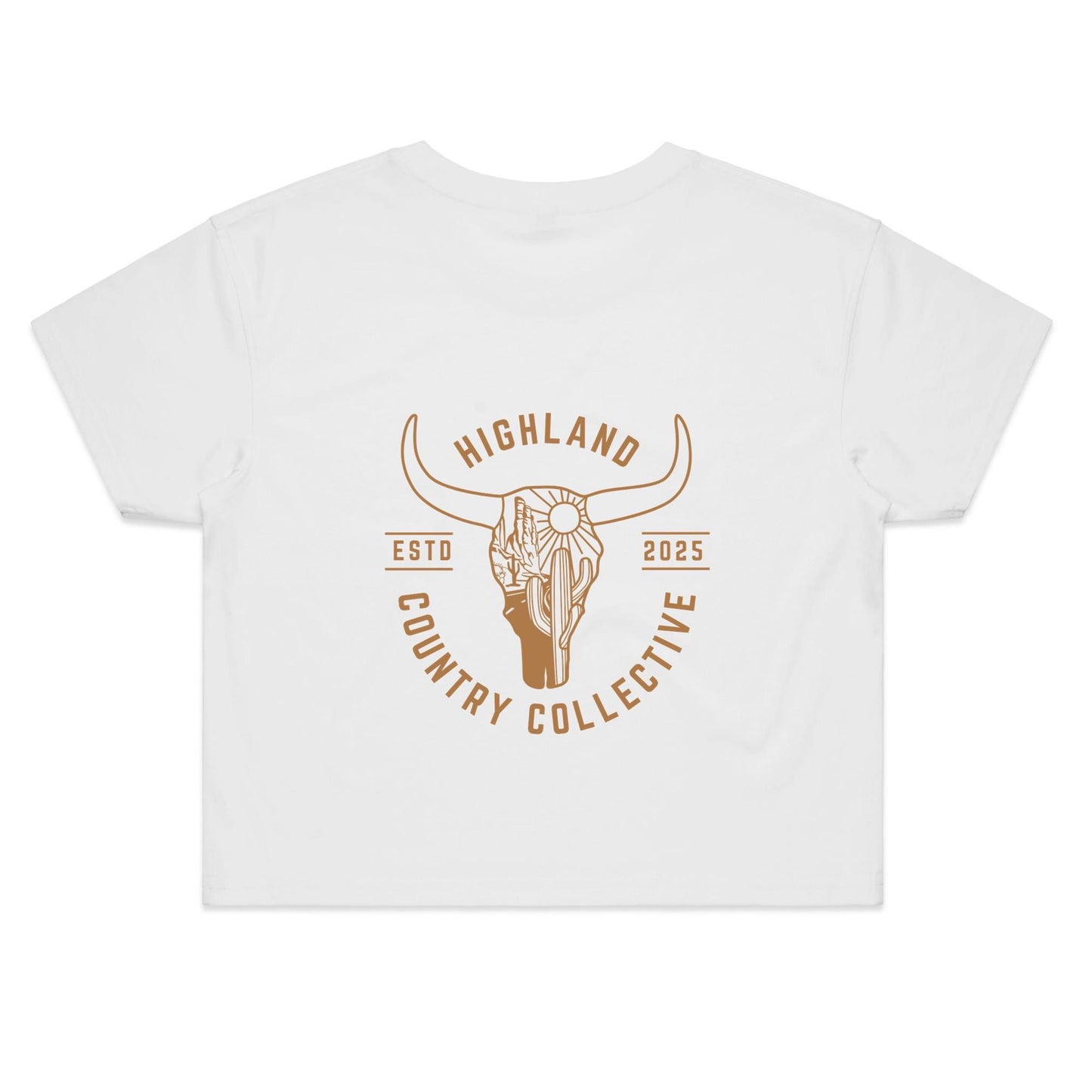 LADIES | Sunset Skull Crop