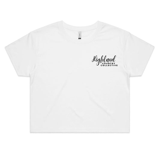 LADIES | Signature Crop | White