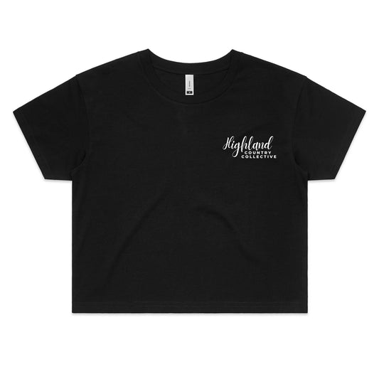 LADIES | Signature Crop | Black