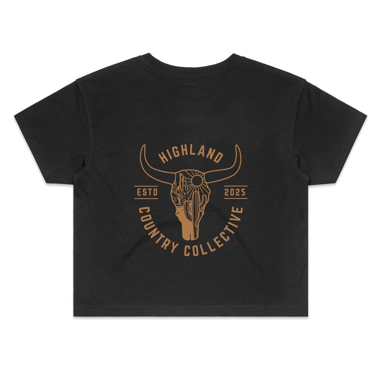LADIES | Sunset Skull Crop