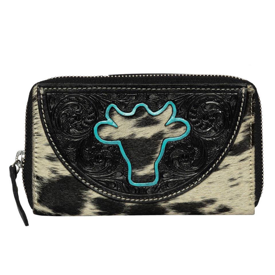 Ronda Bullhead Cowhide Wallet - Small